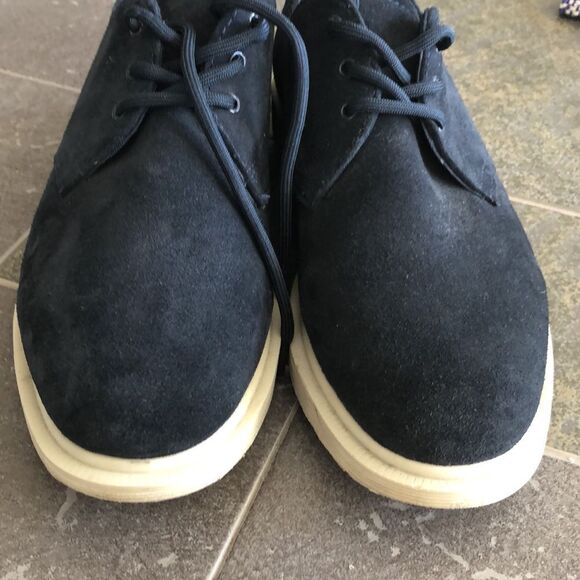 Dr Martens Torriano air wair shoes blue suede mens size 7. main image 5